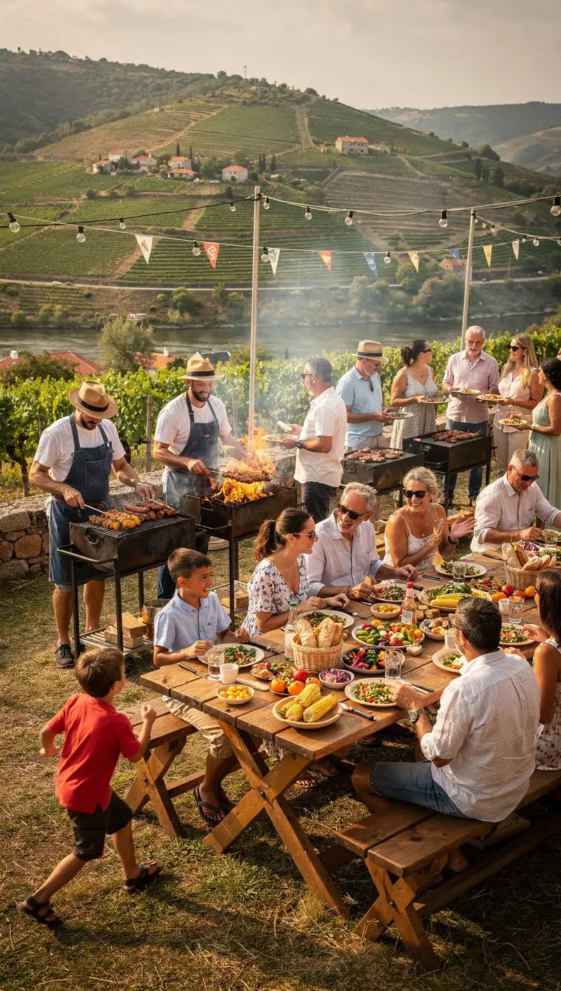 Logística de planejamento para eventos gastronômicos.